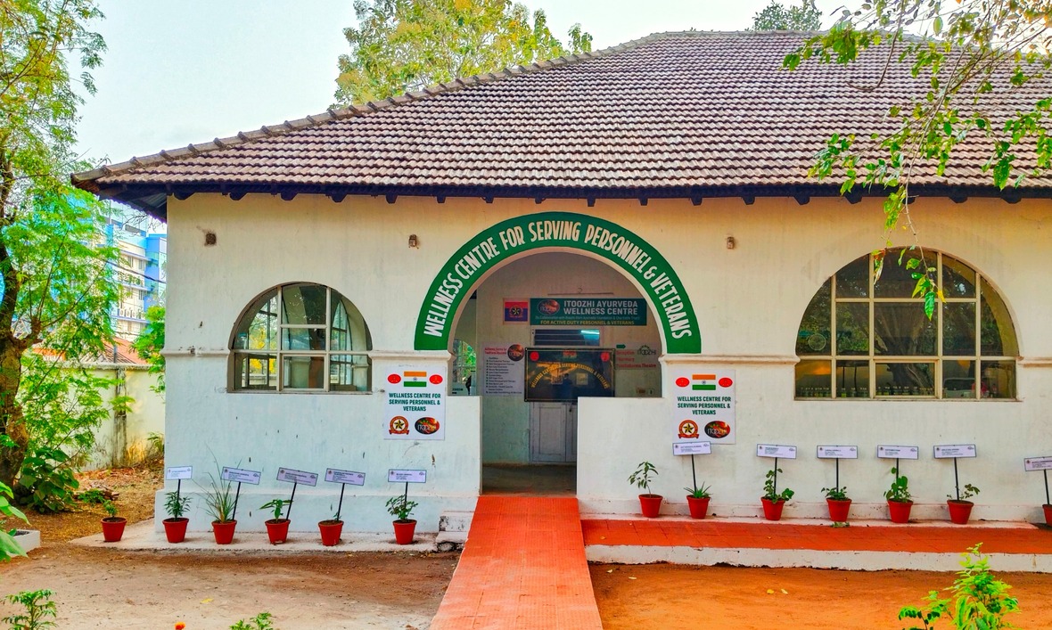 Itoozhi Ayurveda Wellness Centre, DSC Kannur for Serving Personnel & Veterans
